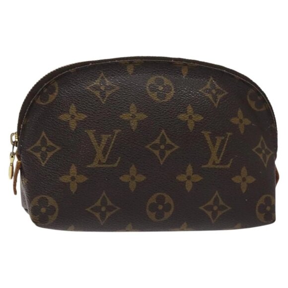 LOUIS VUITTON Monogram Pochette Cosmetic PM Pouch M43998 LV Auth am8784 - Picture 1 of 16